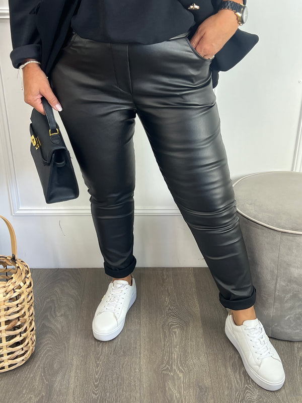 Coating broek Bella zwart