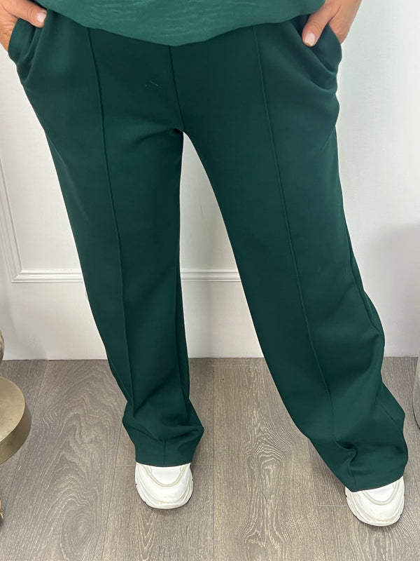 Basis broek Linda Italiaans groen