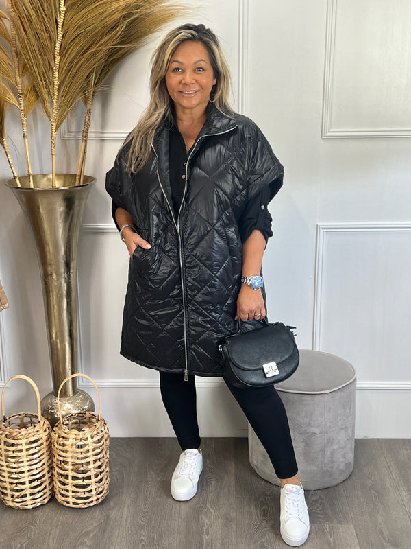 Bodywarmer Vogue Maxi Zwart
