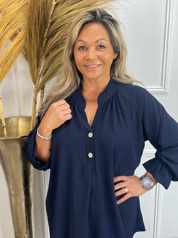 Blouse Kinsley Marine Blauw