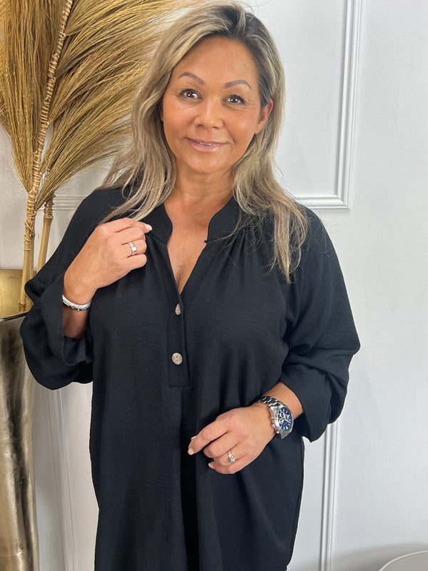 Blouse Kinsley Zwart