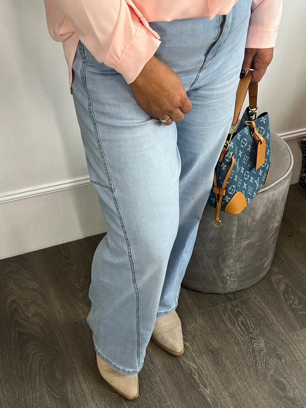 S.Woman jeans SW2029 lichtblauw