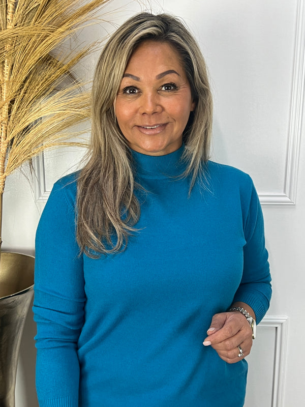 Basistrui Sophie Turtle Neck Petrol