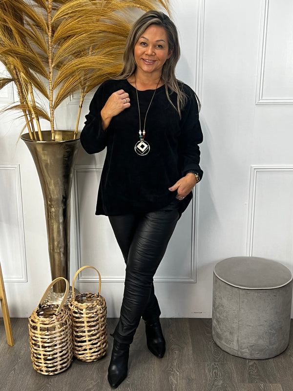 Baby Rib Sweater Lina Zwart