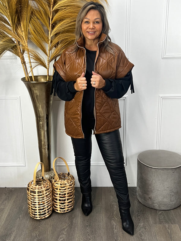 Bodywarmer Vogue Petit Camel