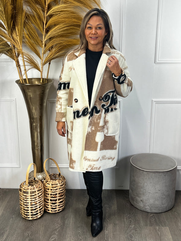 Tussenjas Fashion Time beige