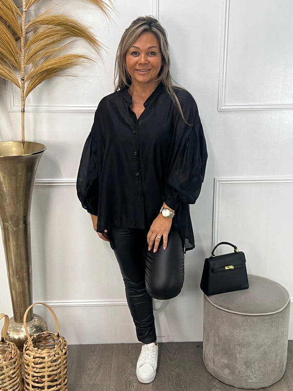 Blouse Avalynn zwart