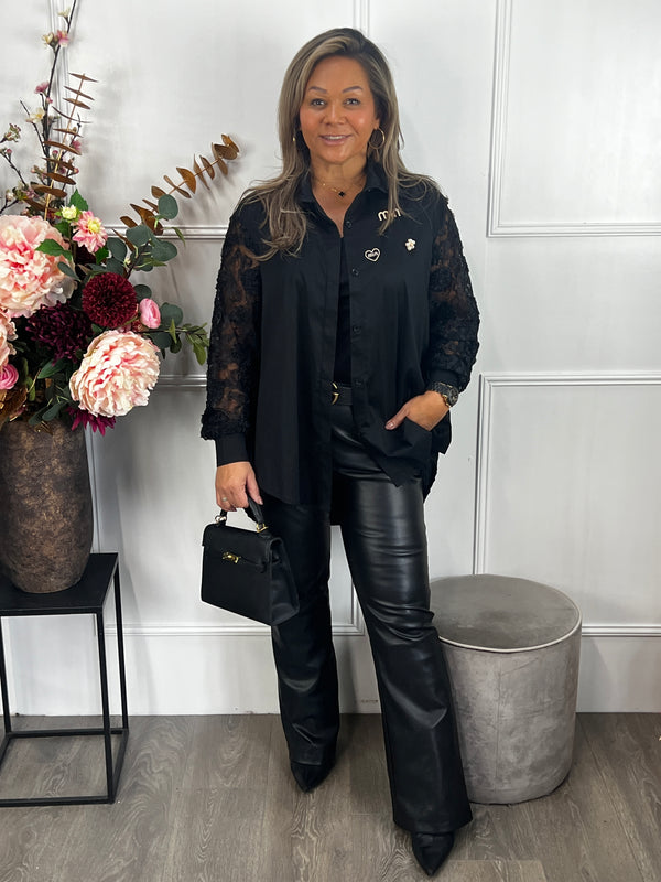 Blouse Madeleine zwart