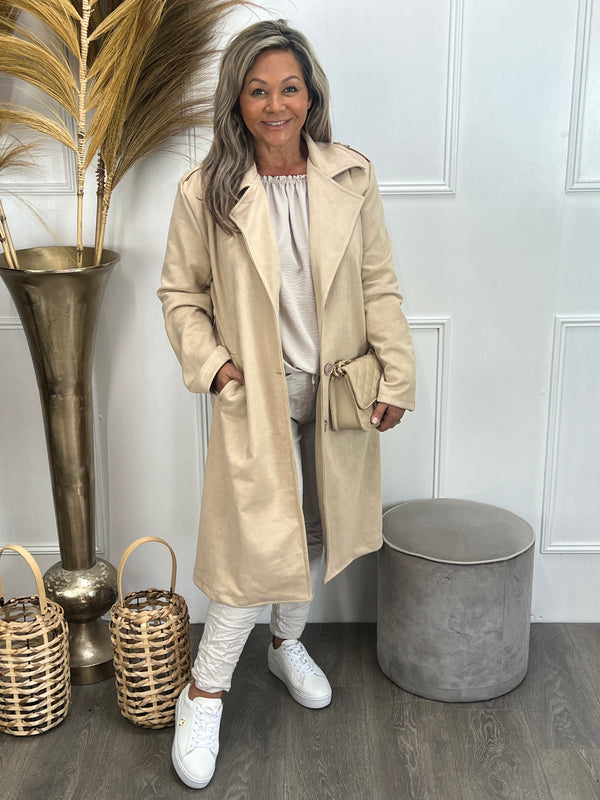 Trenchcoat Abigail Beige
