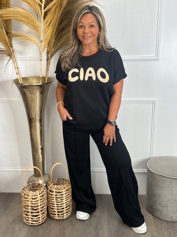 Tweedelig CIAO Setje Zwart