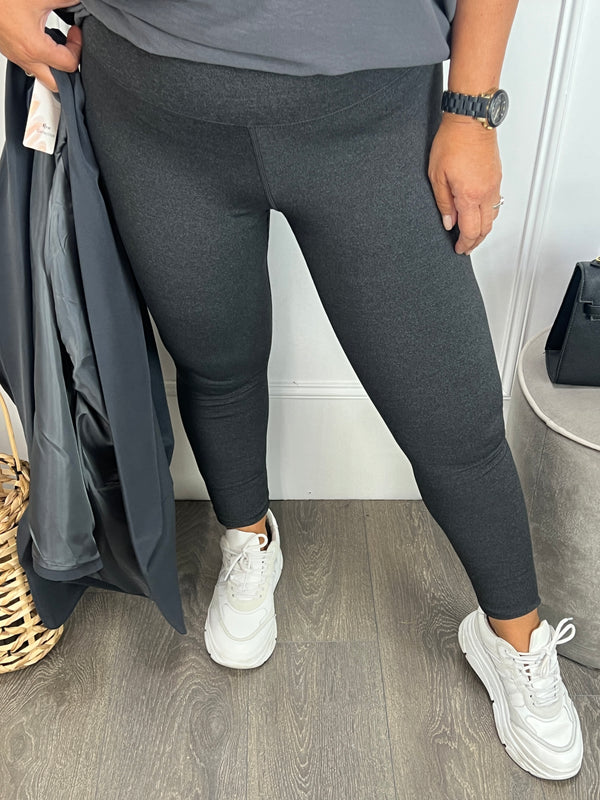 Norfy High Waste Legging Grijs