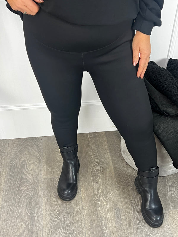 Fleece legging Fauve zwart